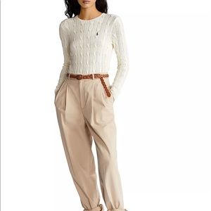 Slim Fit Cable-Knit Sweater - Never Worn!